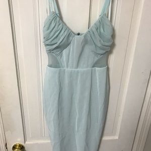Bec & Bridge Ja Ja Binx Dress. Ice Blue